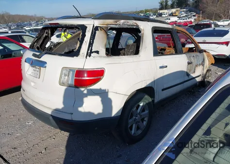 2008 Saturn Outlook Xe z USA, uszkodzony, nr VIN 5GZER13758J256195